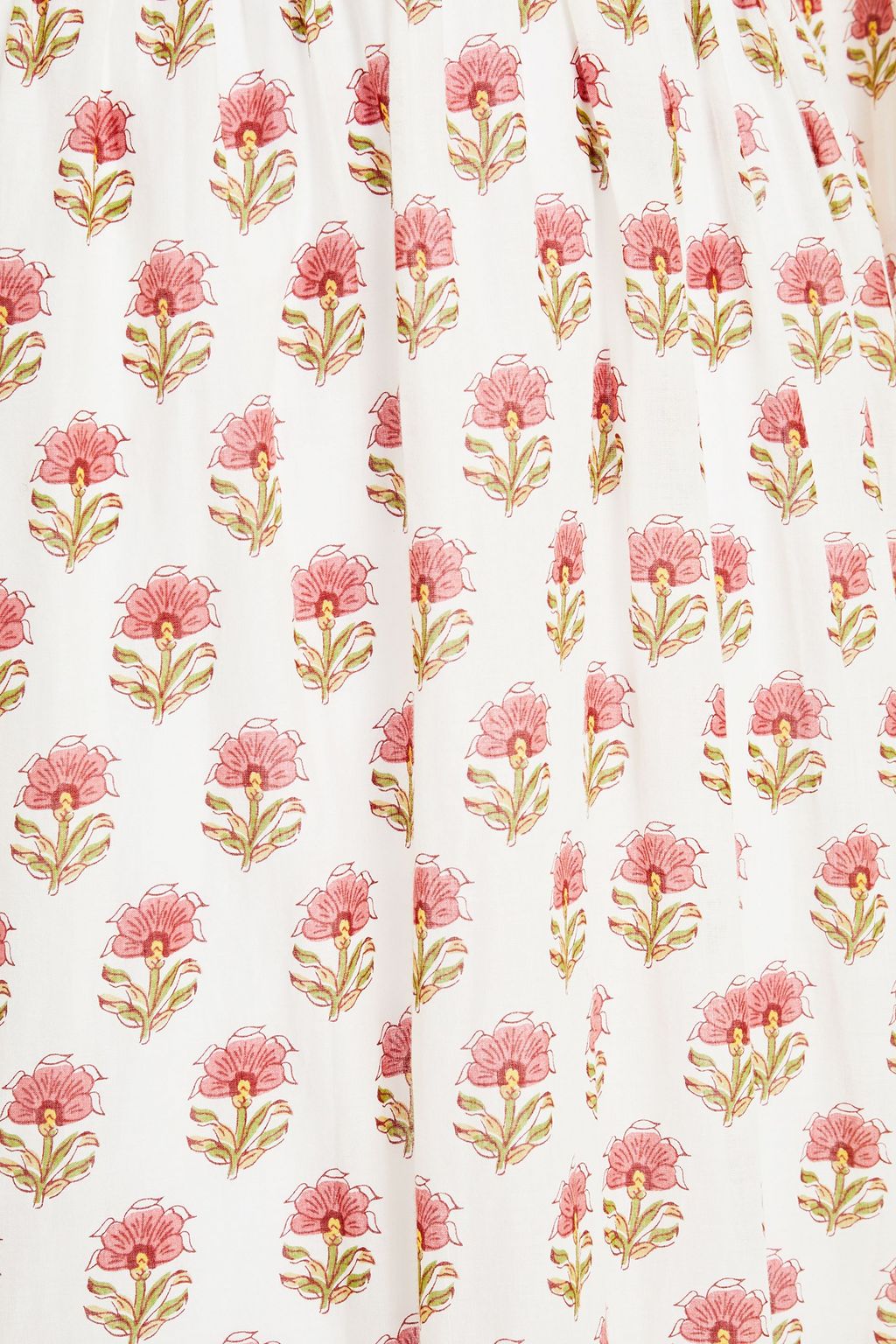 REFORMATION Deliah floral-print cotton-voile midi dress