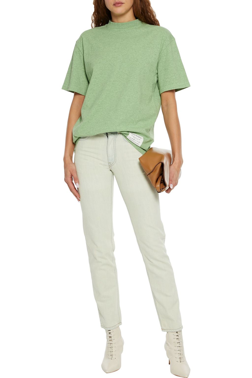 ACNE STUDIOS Boy bleached slim boyfriend jeans
