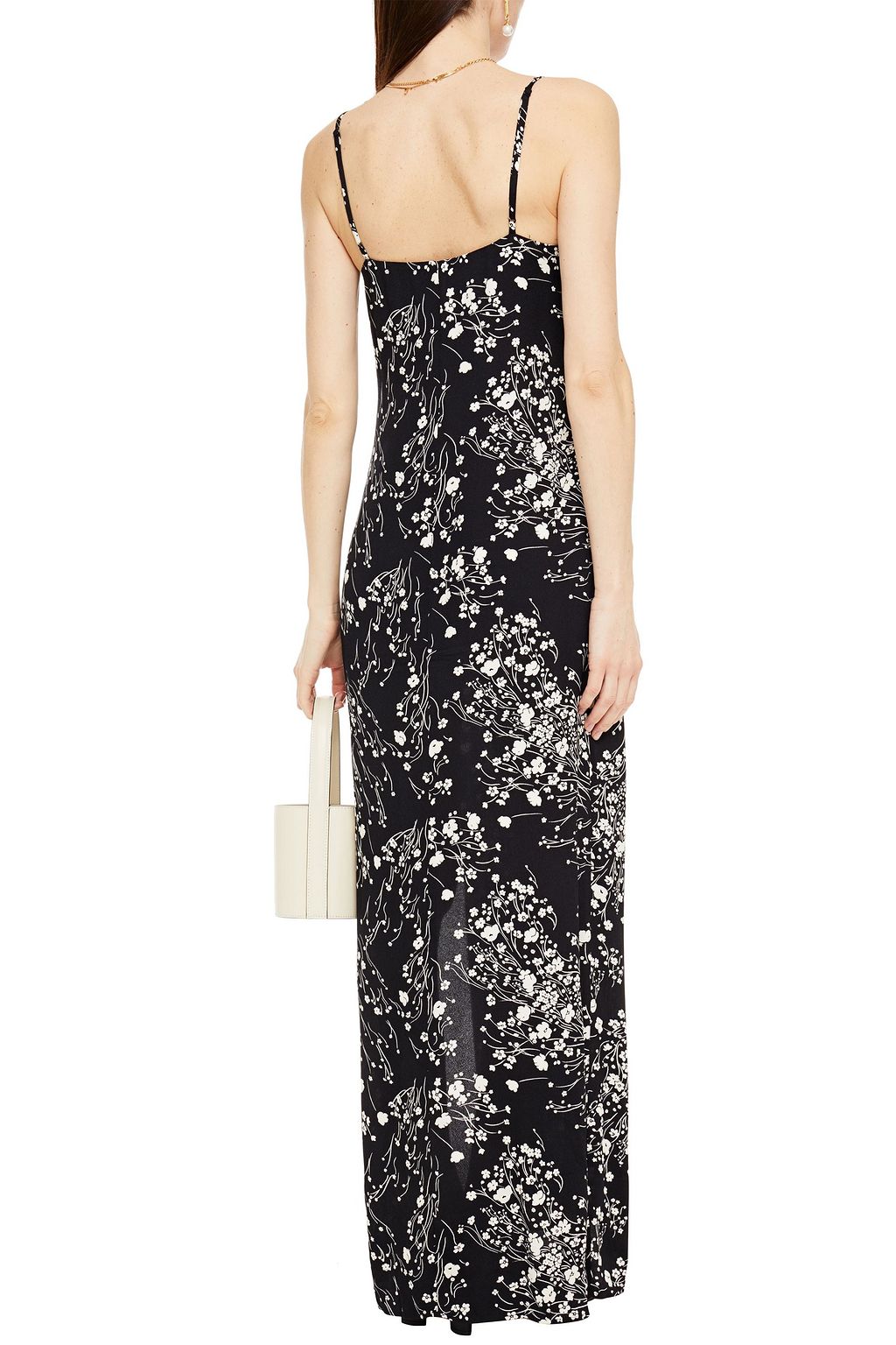 REFORMATION Harlowe floral-print crepe maxi dress