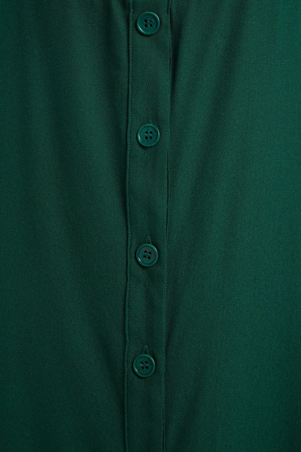 REFORMATION Frankfort Kleid aus Crêpe mit Knotendetail