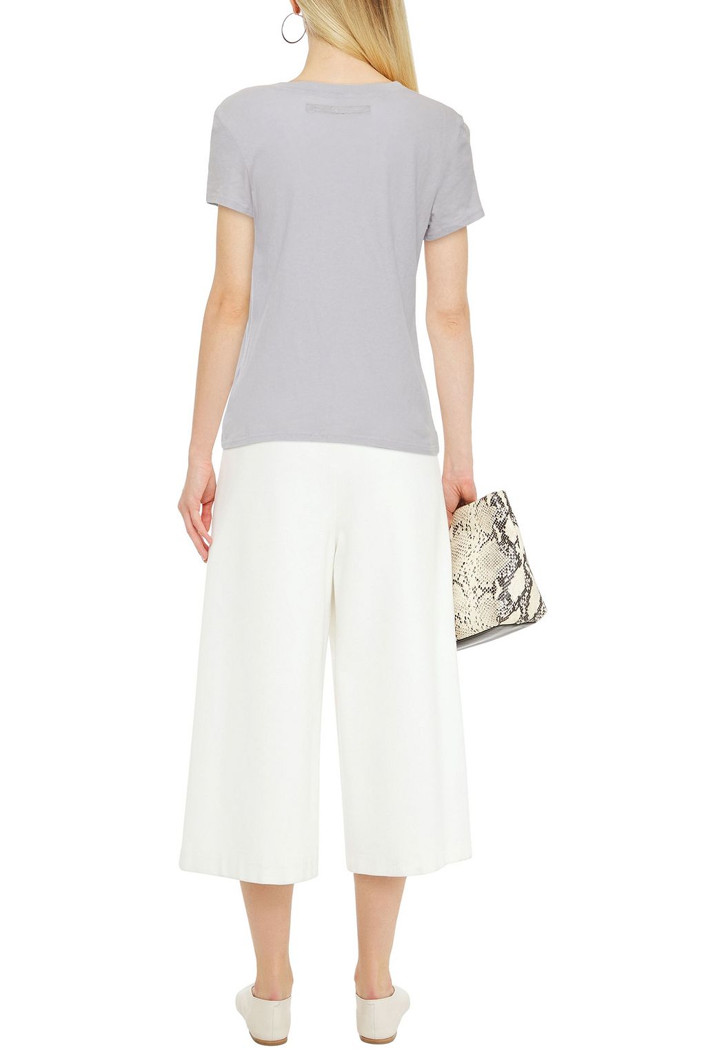 ENZA COSTA Cotton-jersey T-shirt
