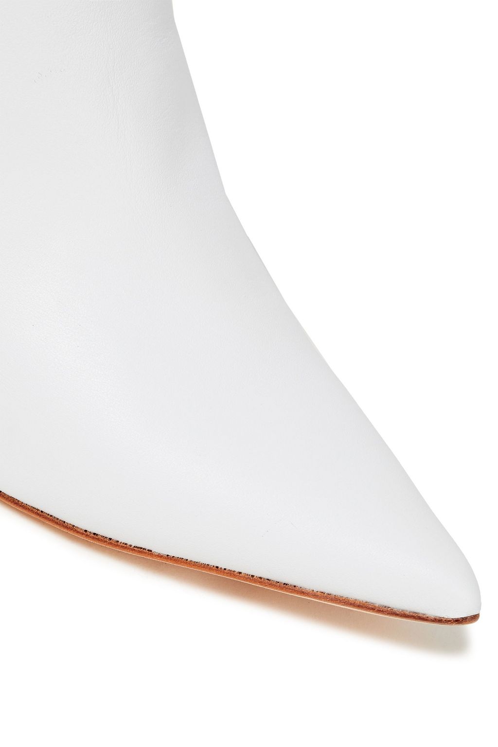REFORMATION Charlotte leather ankle boots