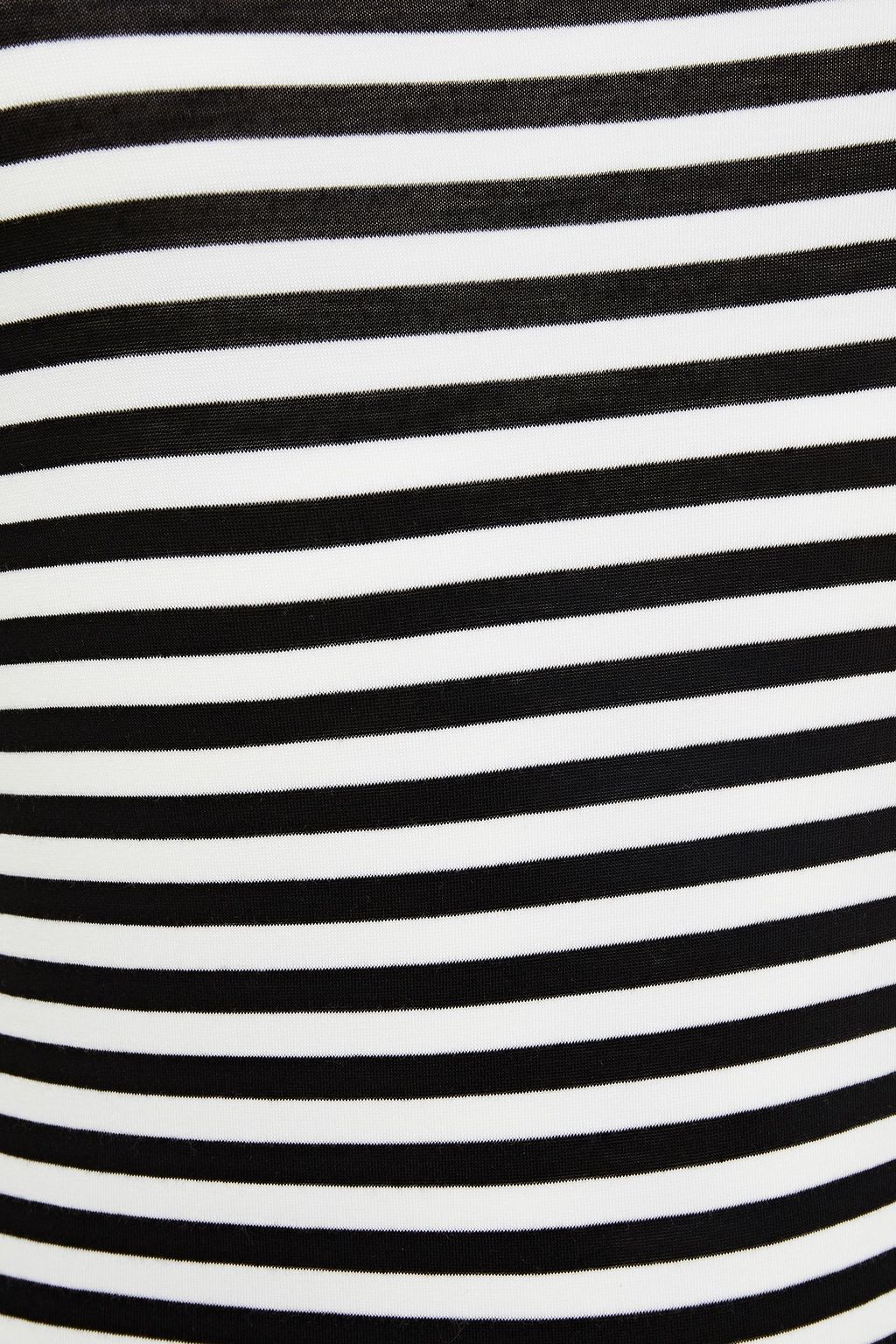 ENZA COSTA Striped stretch-TENCEL™ jersey  bodysuit