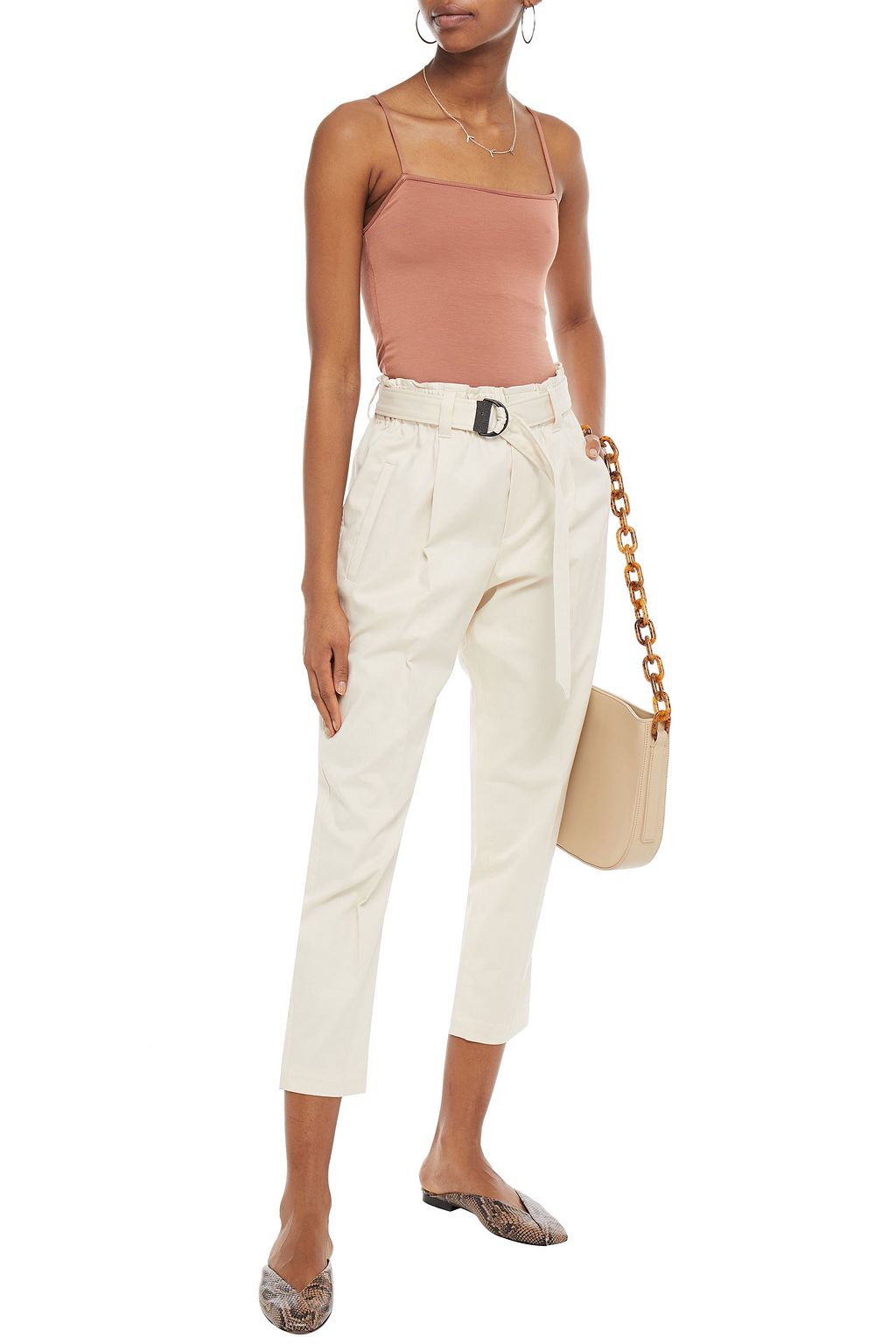 ENZA COSTA Stretch-jersey bodysuit