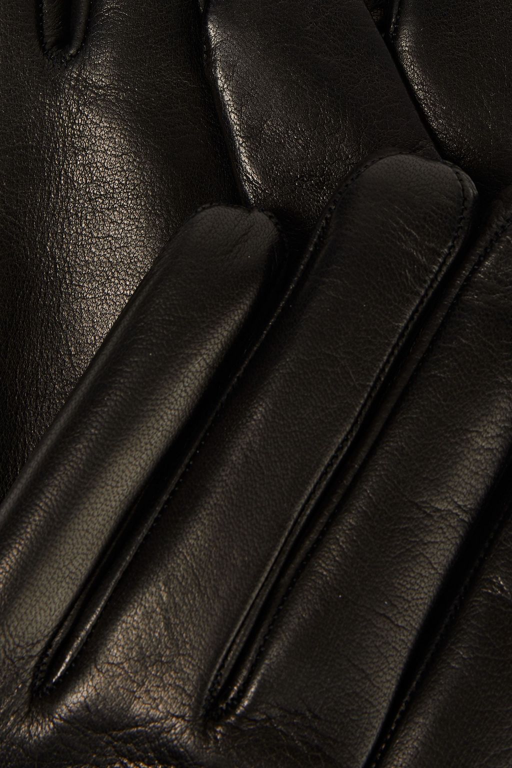 GUCCI Embossed leather gloves