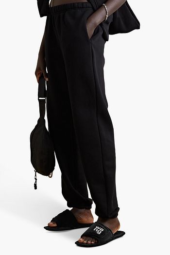 alexander wang velour slides