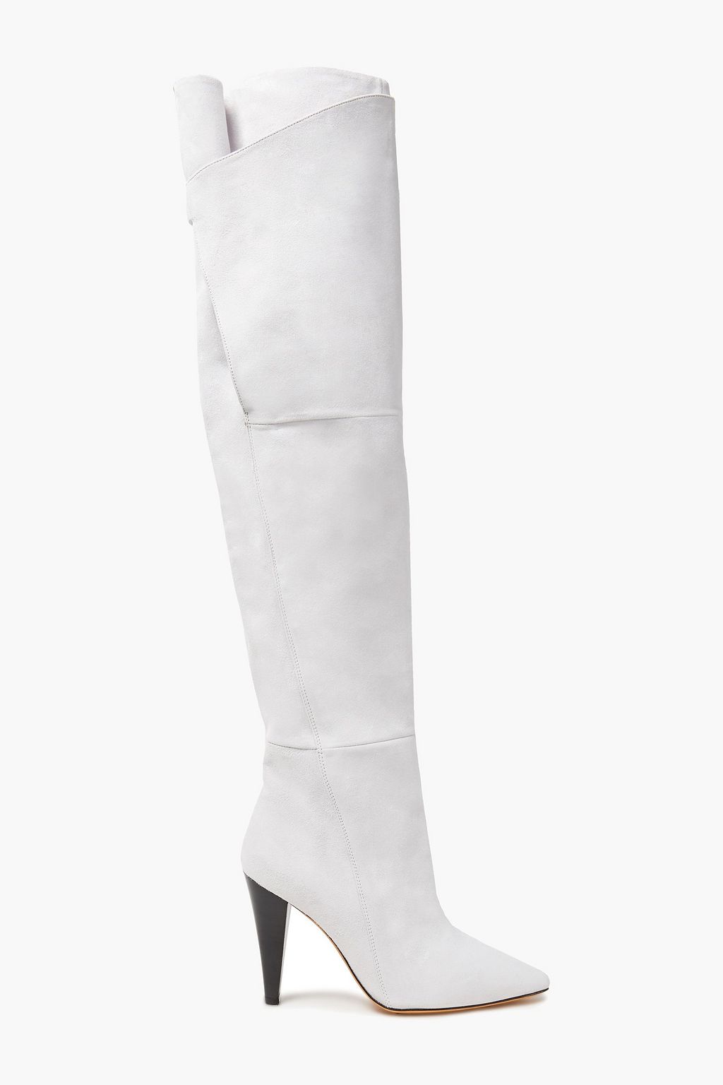designer thigh boots