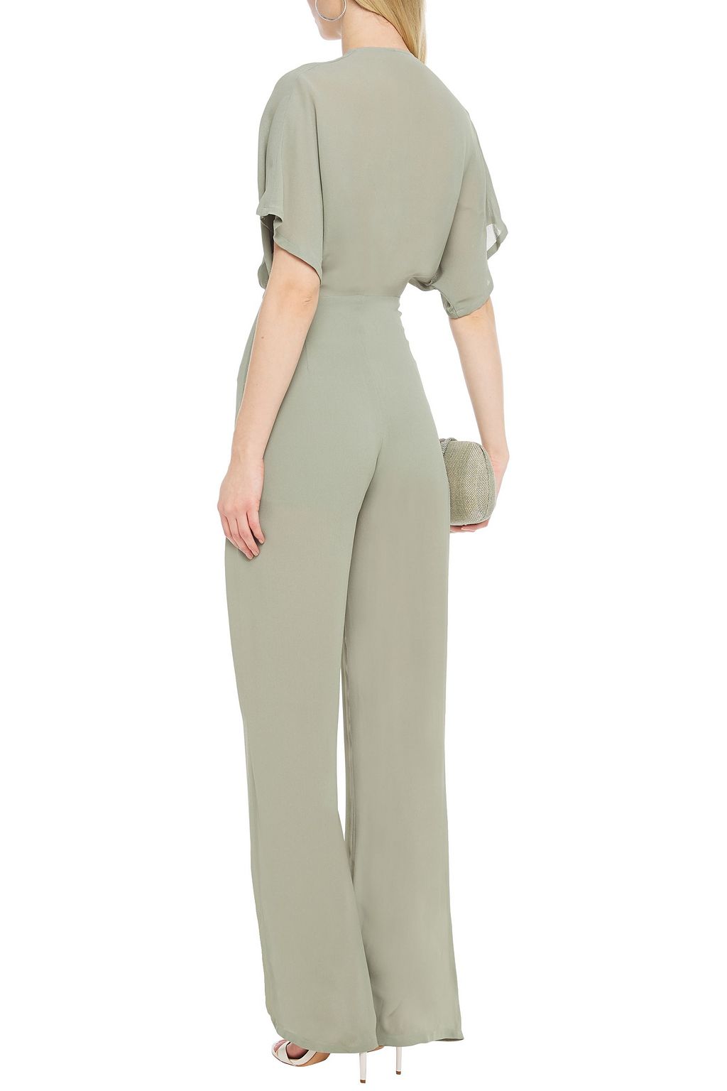 REFORMATION Jumpsuit aus Crêpe mit Falten
