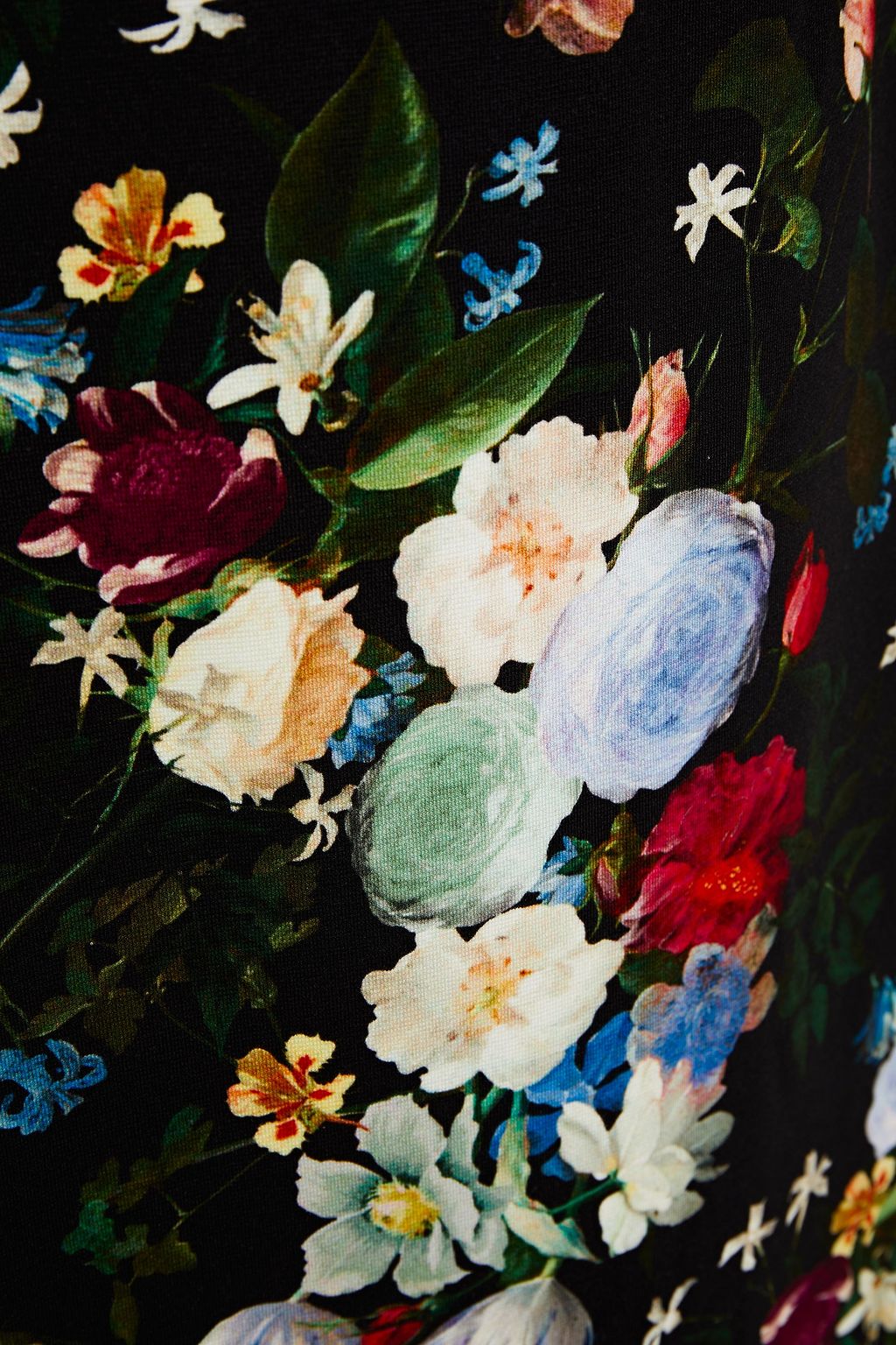 ERDEM Reese floral-print stretch-jersey mini dress