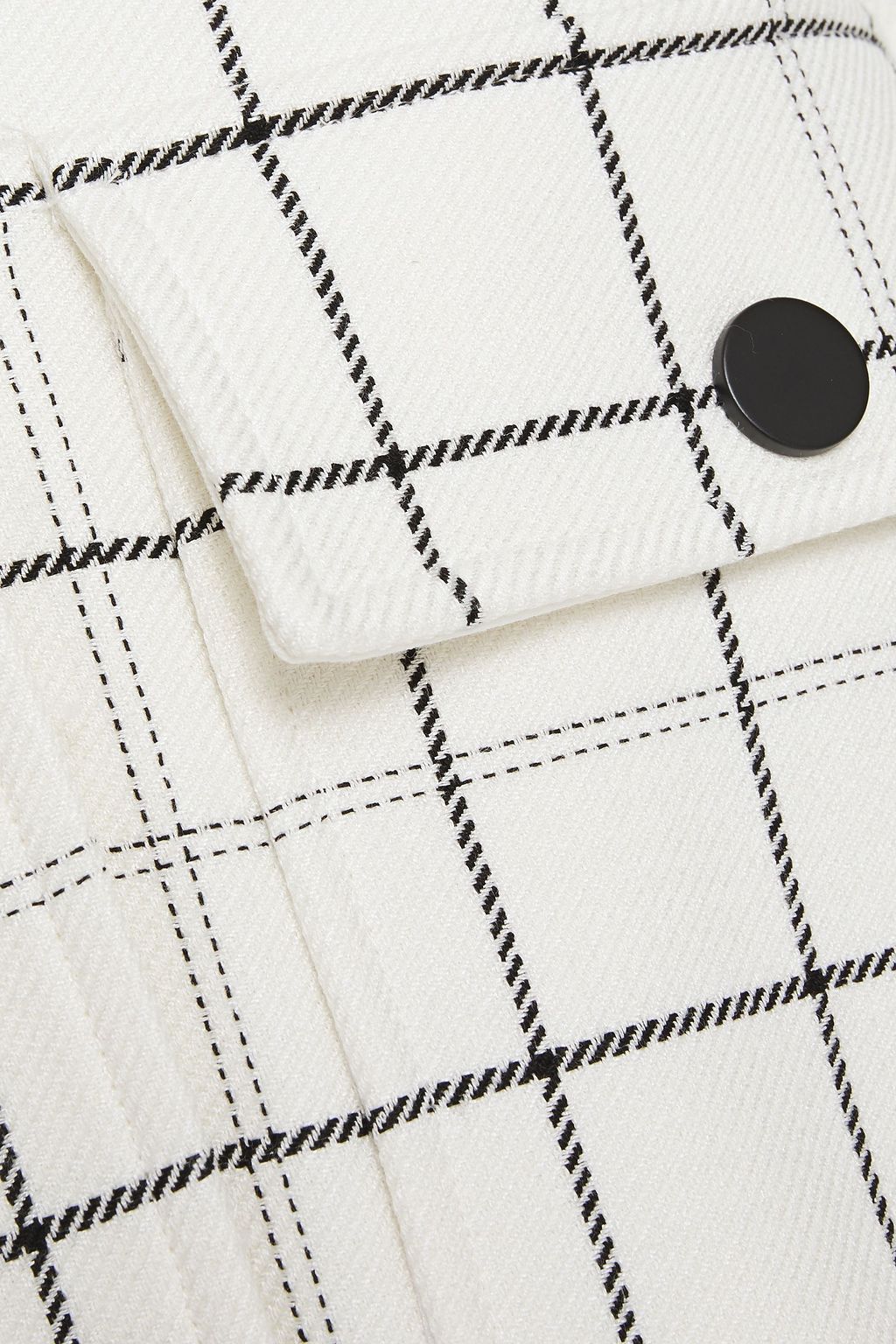 TIBI Checked twill jacket
