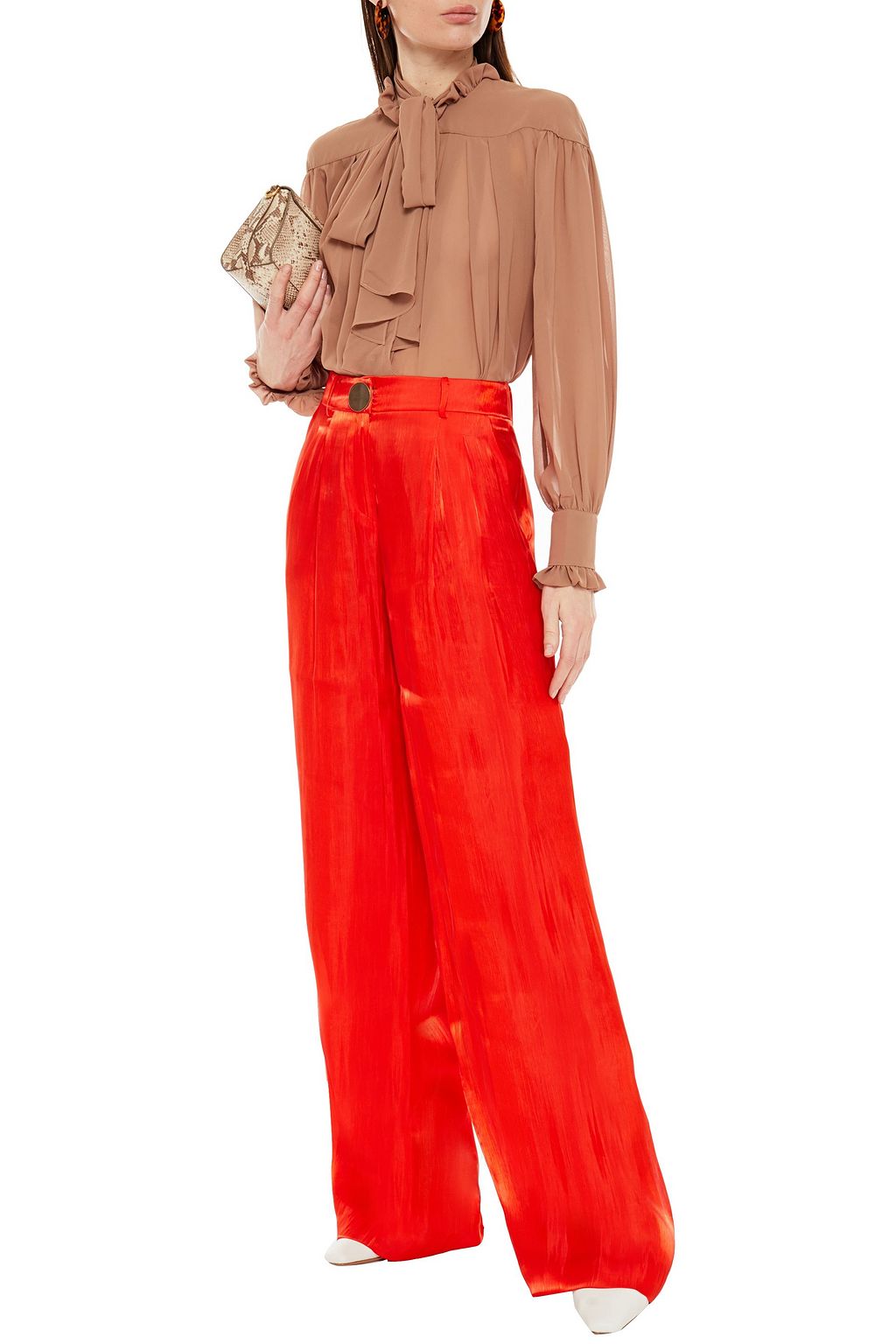 REJINA PYO Linen wide-leg pants
