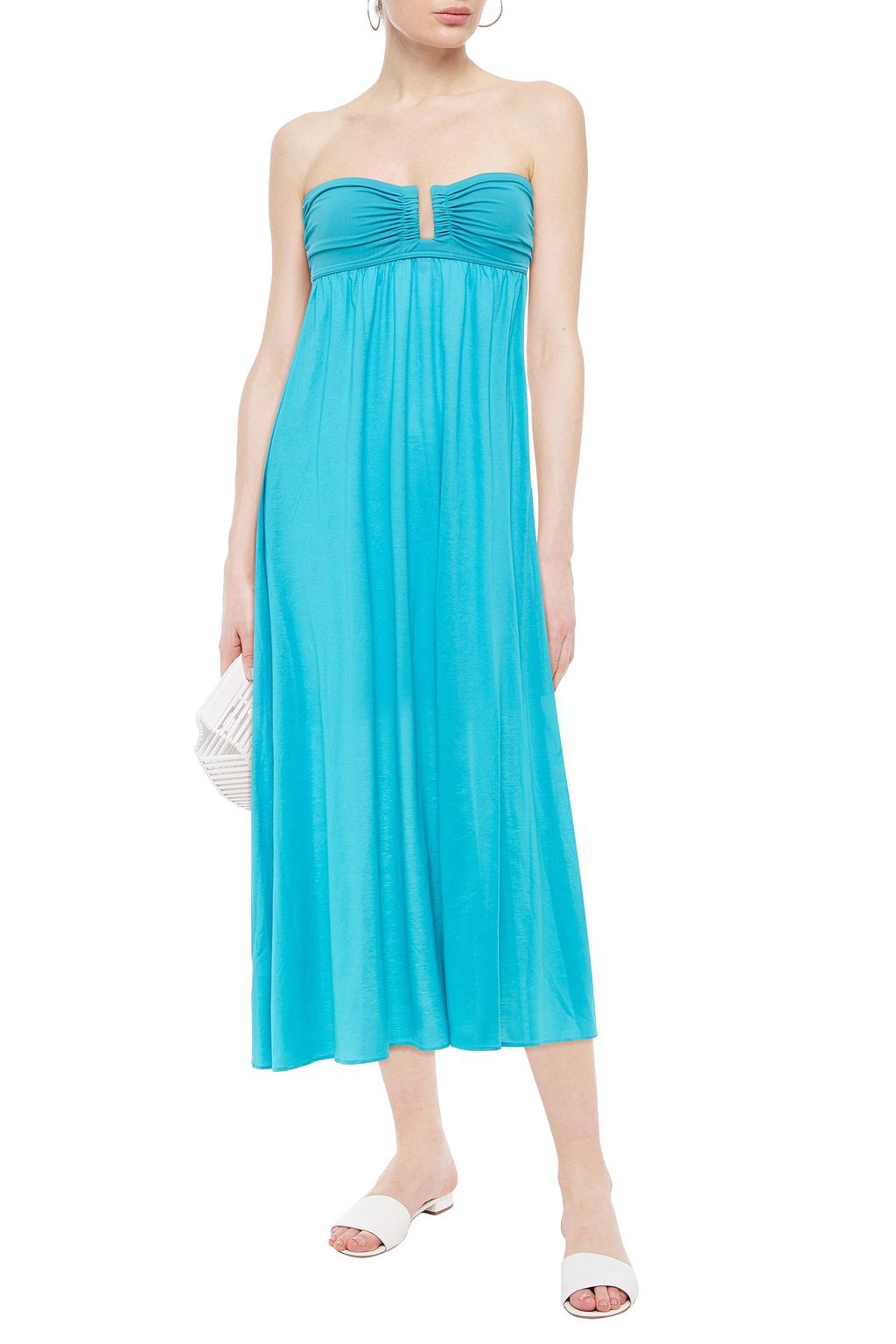 ERES Zéphyr Rosalie strapless cotton-jersey maxi dress