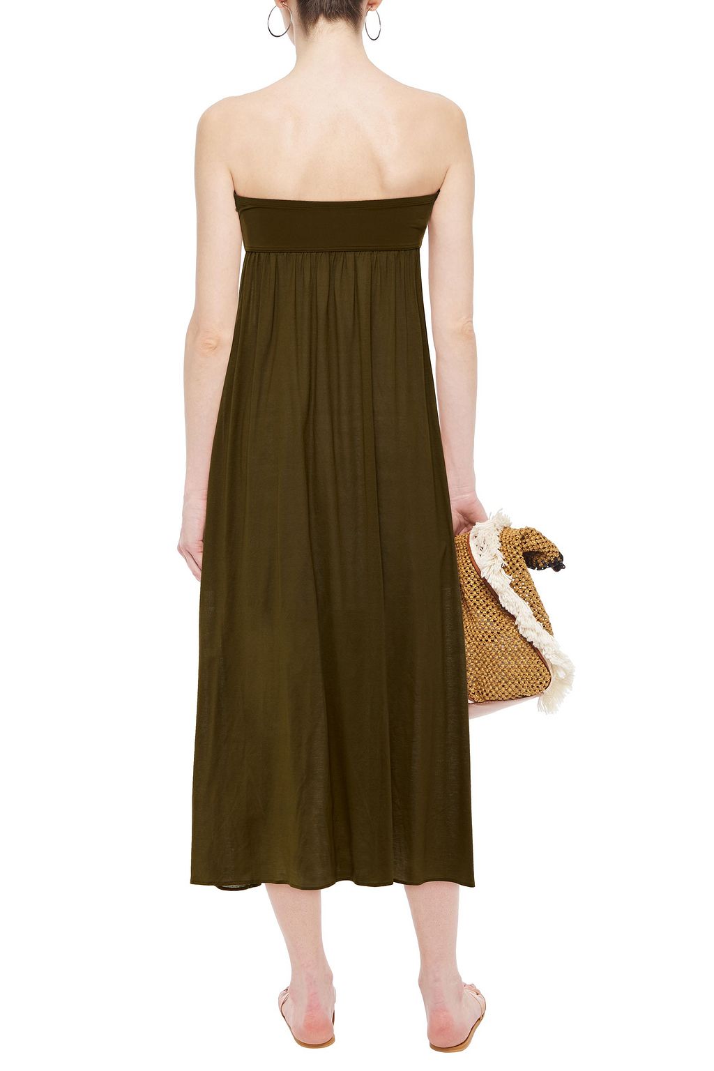 ERES Zéphyr Rosalie strapless cotton-jersey maxi dress
