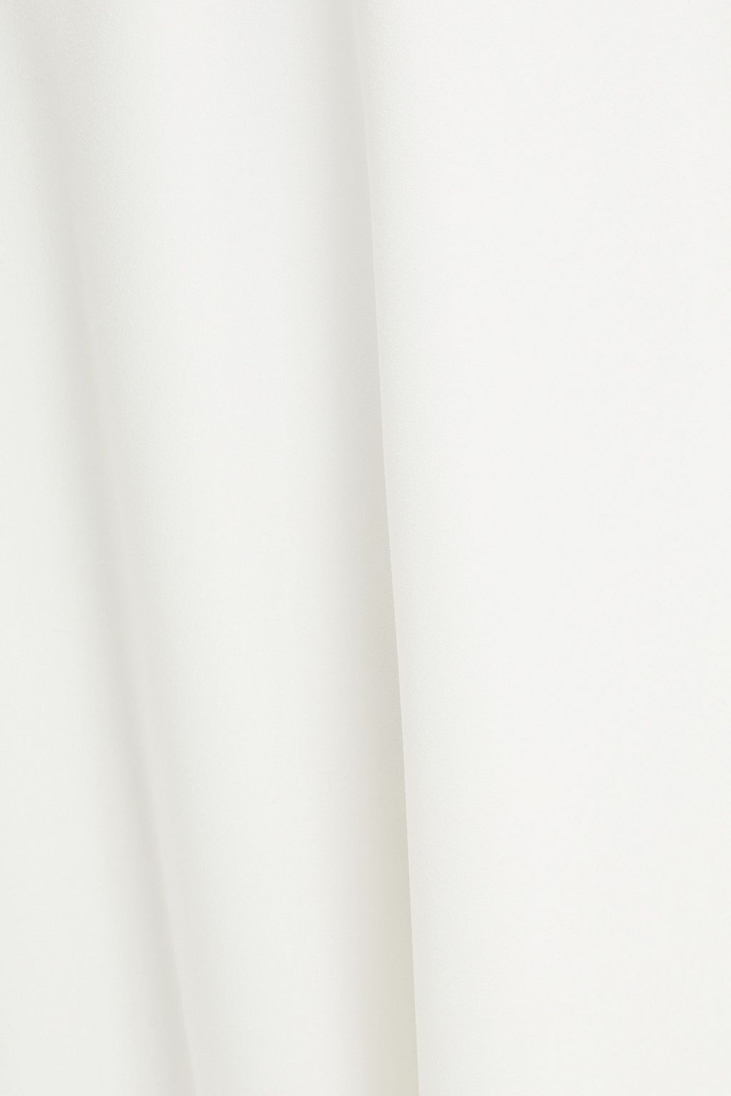 CLAUDIE PIERLOT Corded lace-paneled crepe mini dress