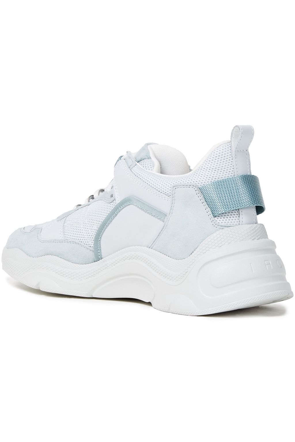 IRO Curve Runner mesh and suede sneakers