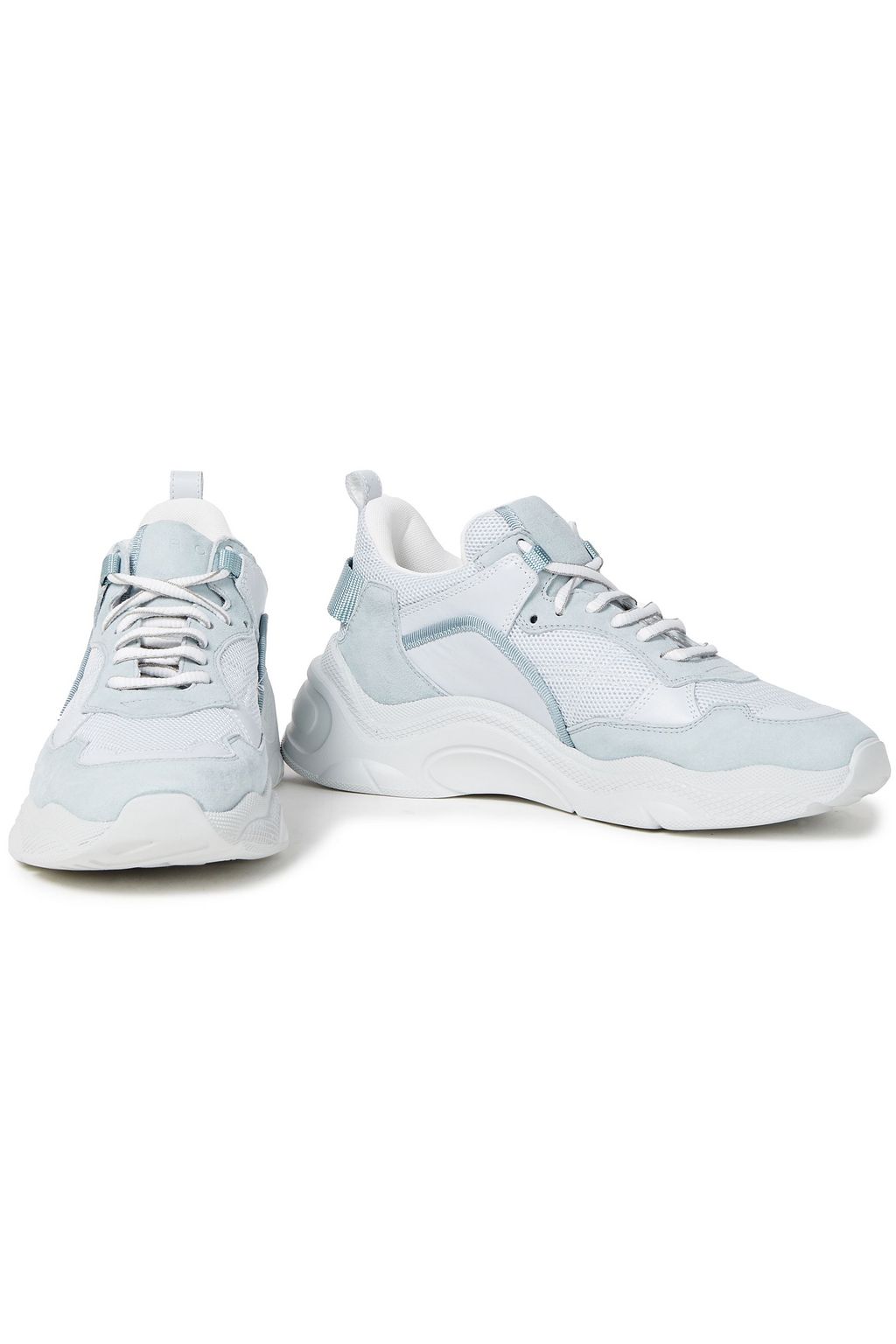 IRO Curve Runner mesh and suede sneakers