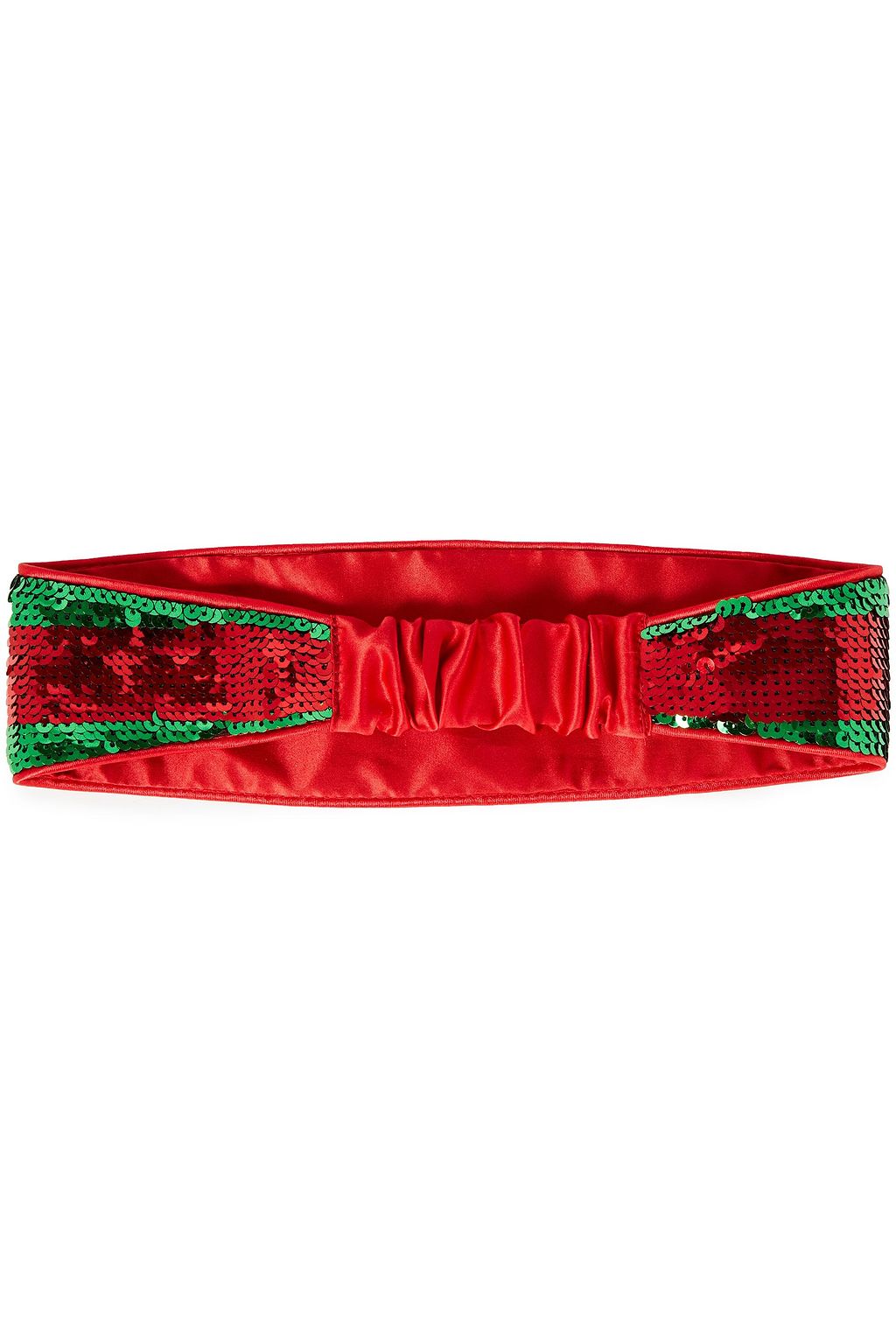 Rot Haarband aus Seidensatin mit Pailletten | Sale bis zu -70% | GUCCI |  THE OUTNET | GUCCI | THE OUTNET