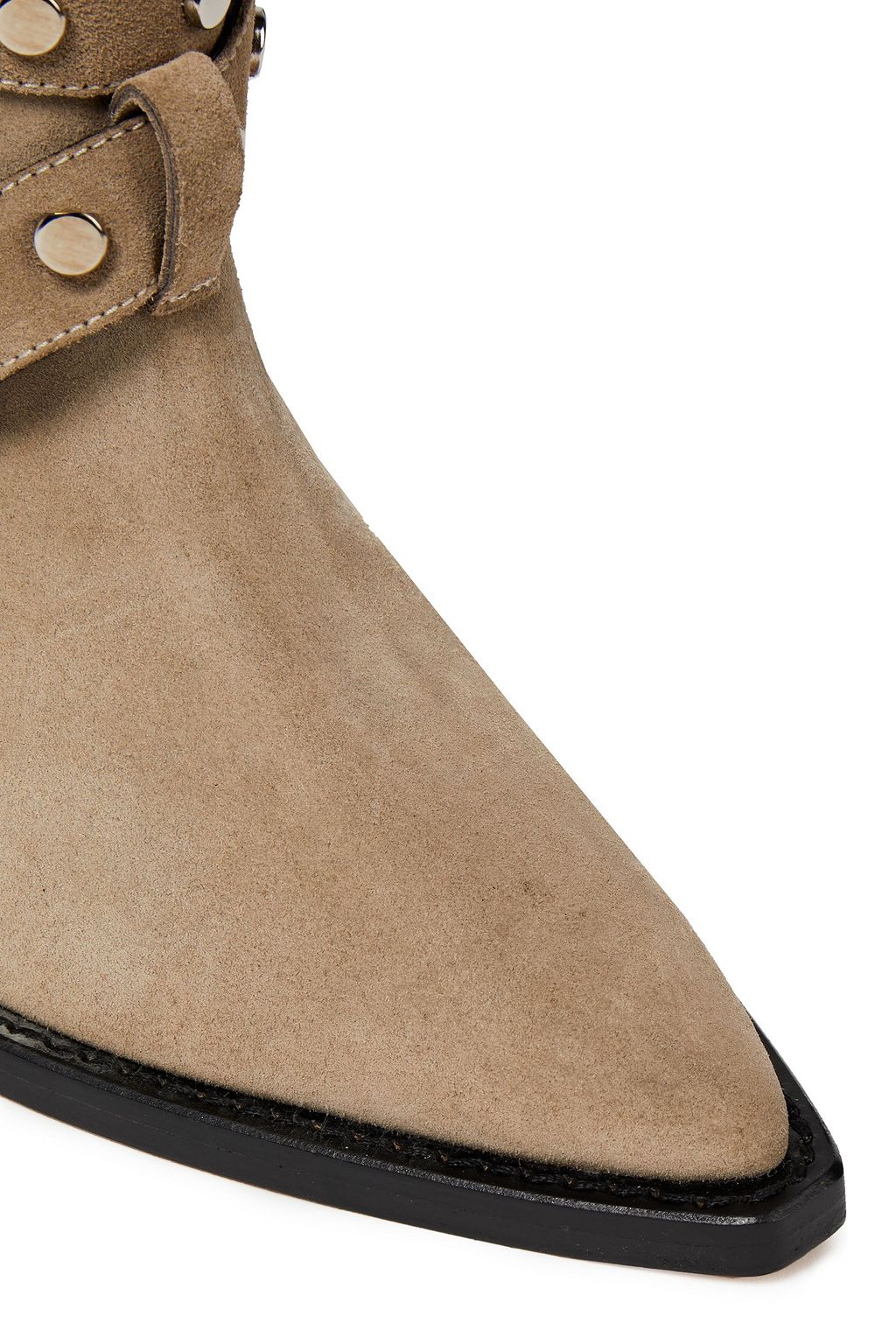 IRO Bonobal buckled suede ankle boots