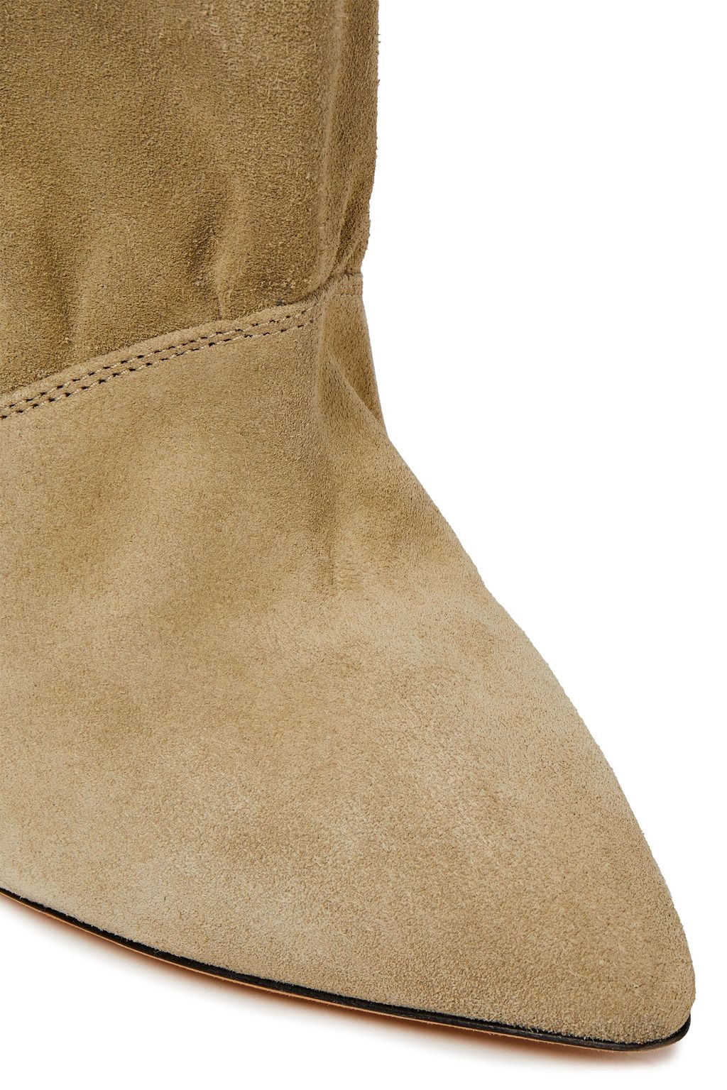 IRO Sudeka eyelet-embellished suede ankle boots
