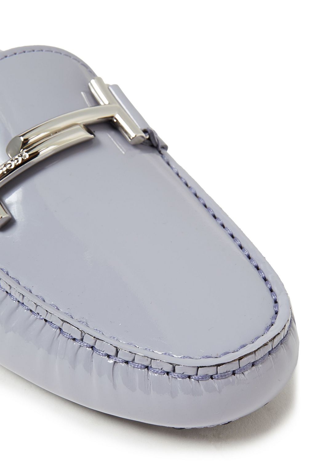 TOD'S Double T patent-leather loafers