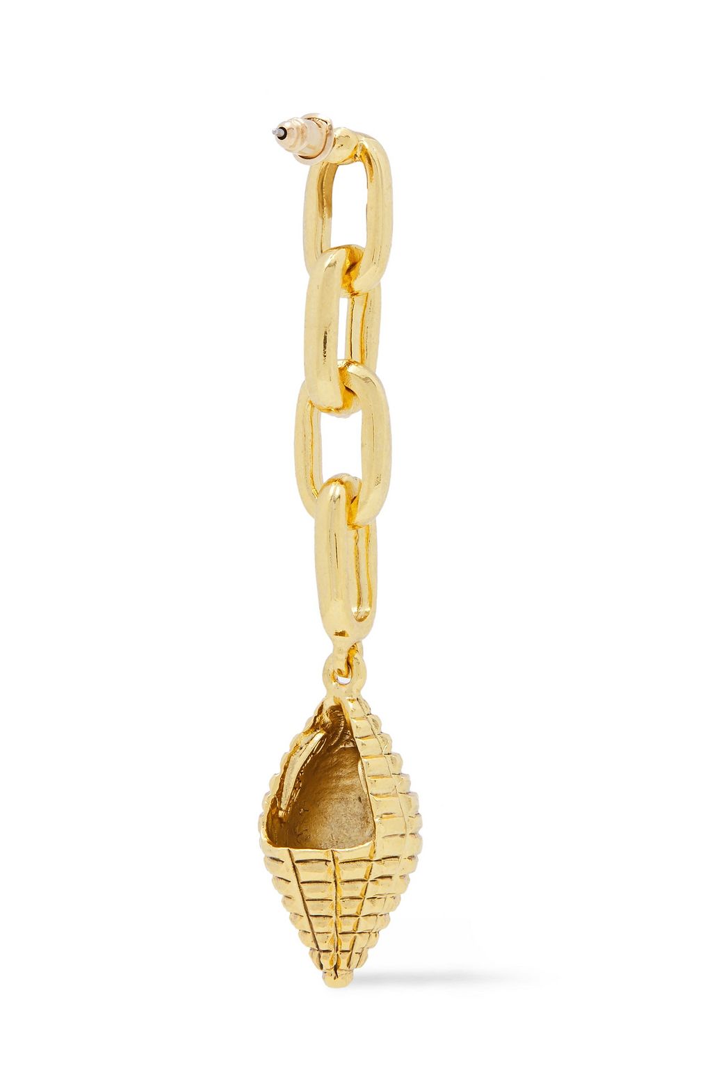 OSCAR DE LA RENTA Gold-tone faux pearl earrings