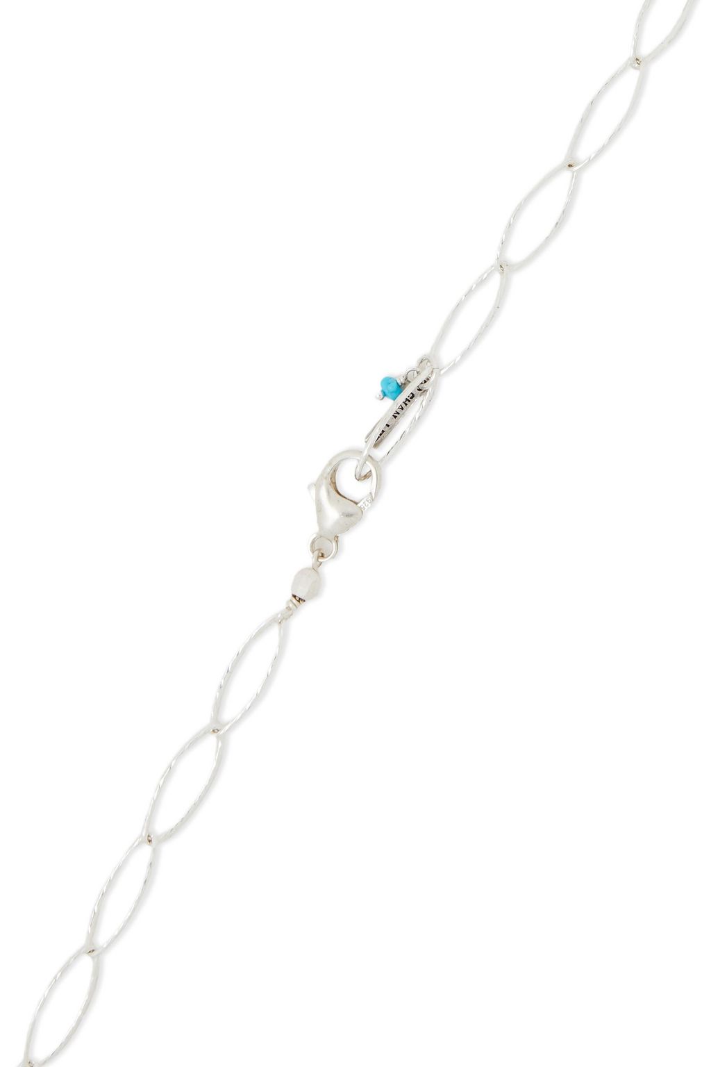 CHAN LUU Sterling silver multi-stone necklace