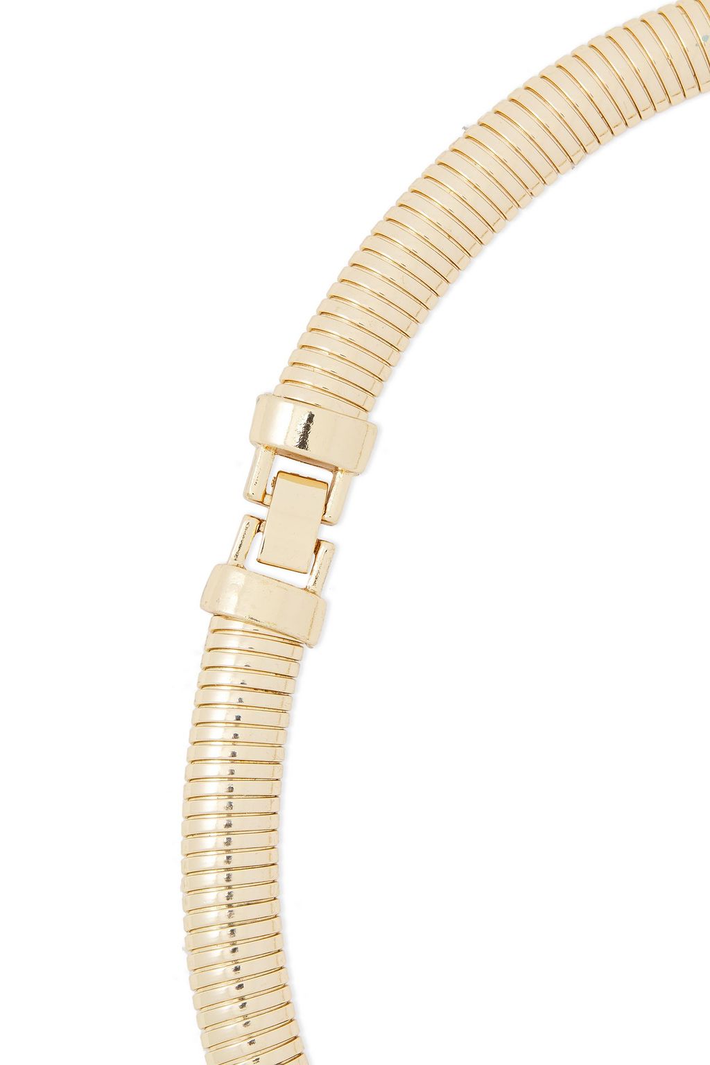 KENNETH JAY LANE Gold-plated crystal necklace