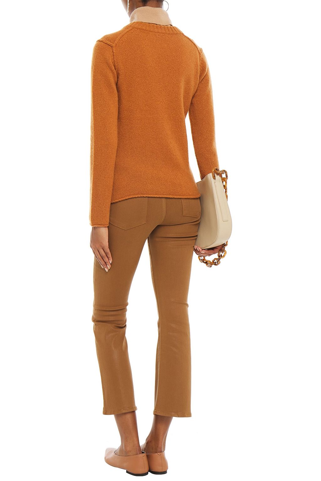 JAMES PERSE Mélange cashmere sweater
