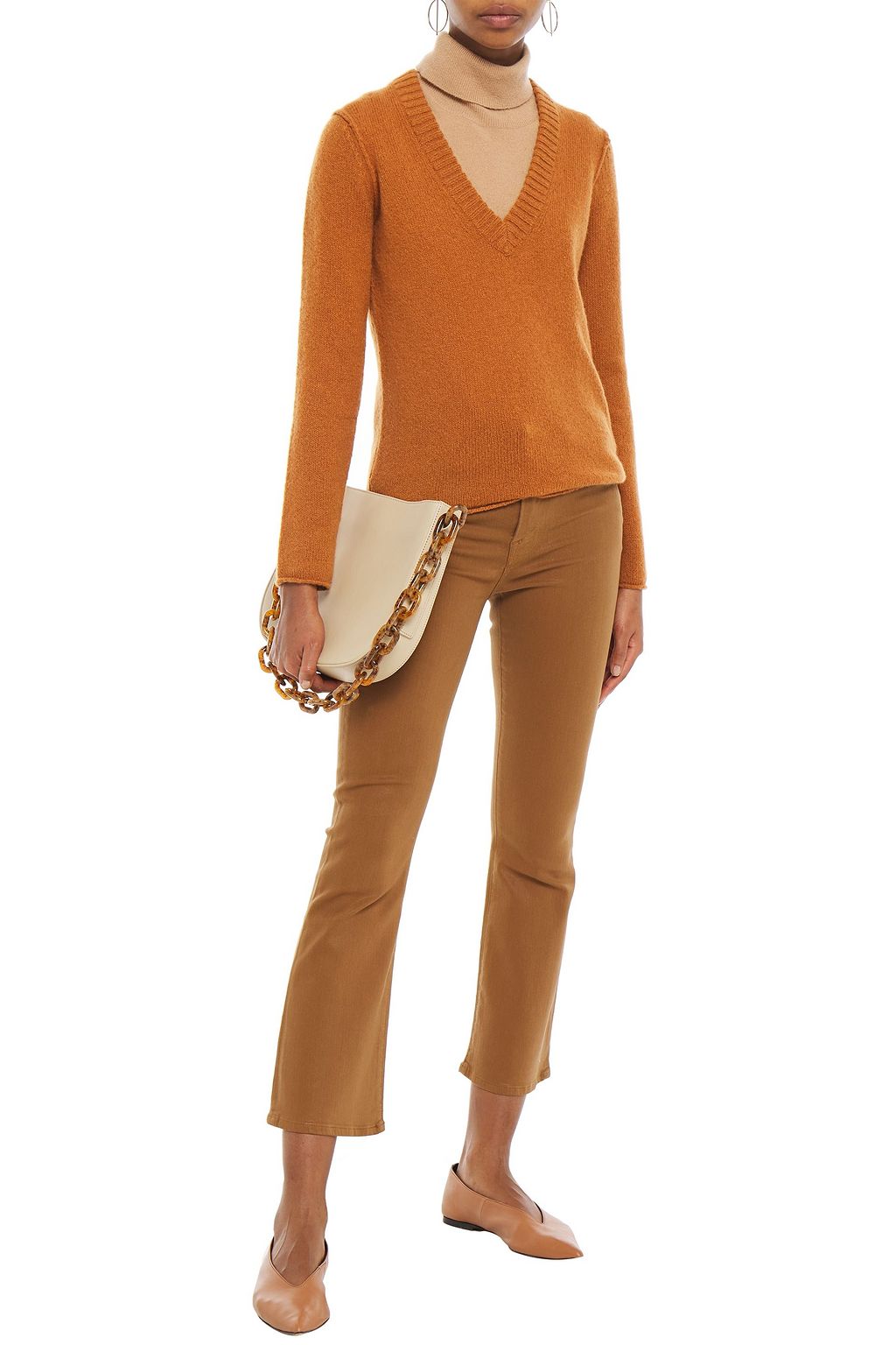 JAMES PERSE Mélange cashmere sweater