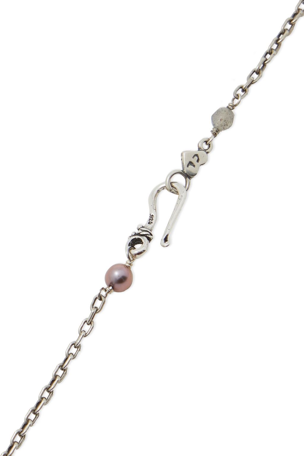 CHAN LUU Sterling silver multi-stone necklace