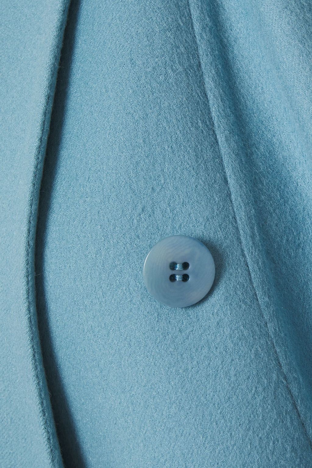 LORO PIANA Double-breasted cashmere-felt cape