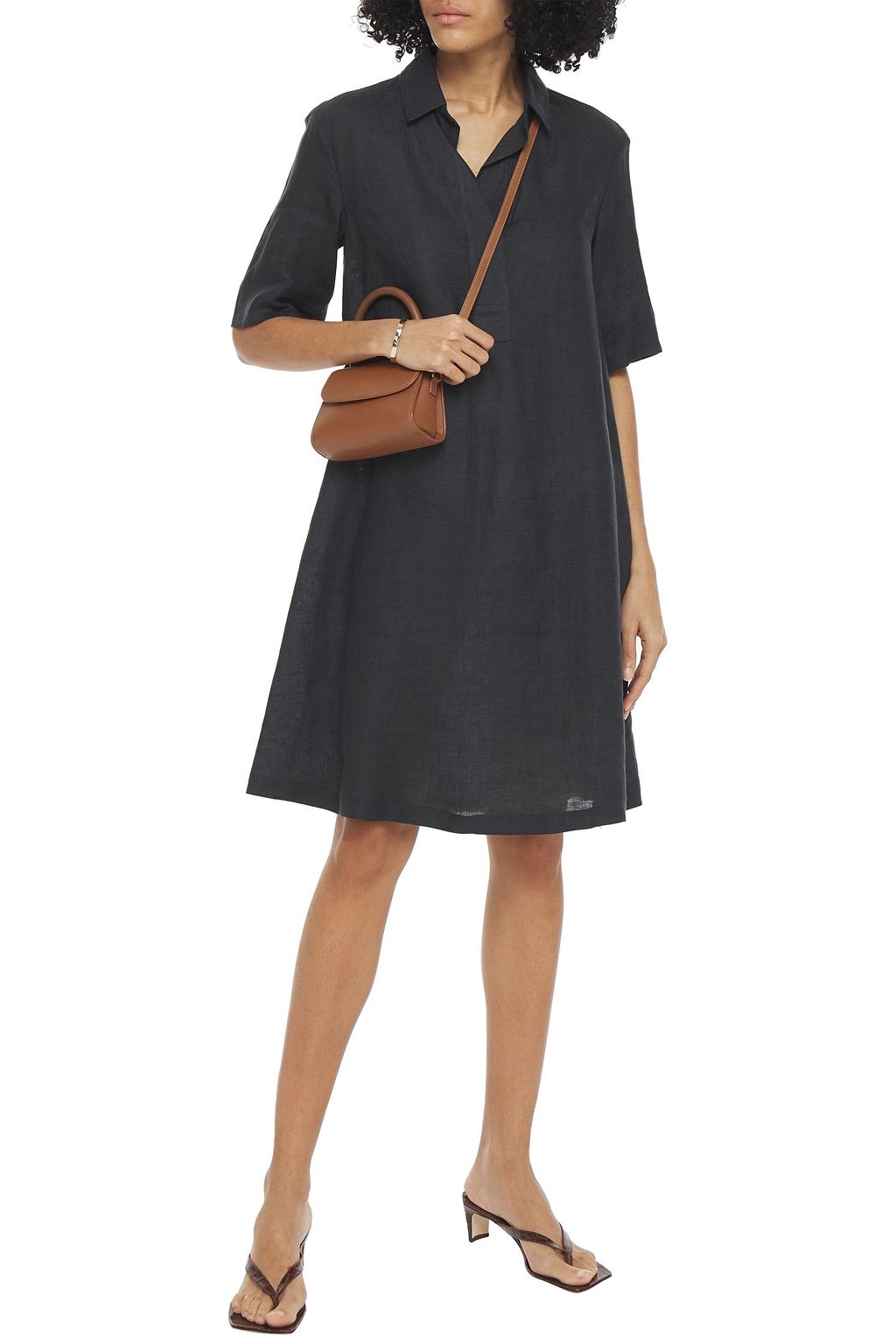 LORO PIANA Lucy 18 linen shirt dress