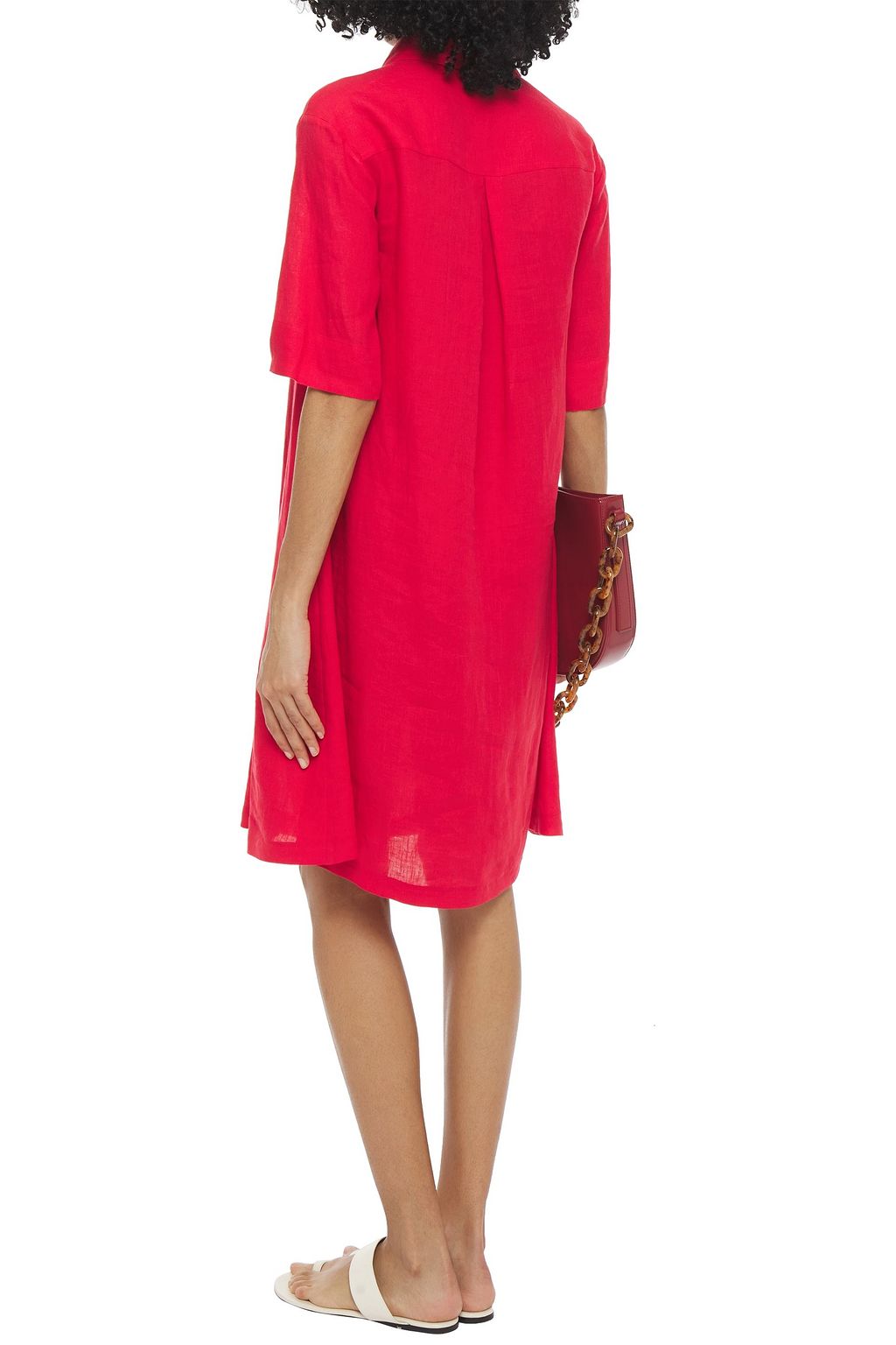 LORO PIANA Lucy 18 linen shirt dress