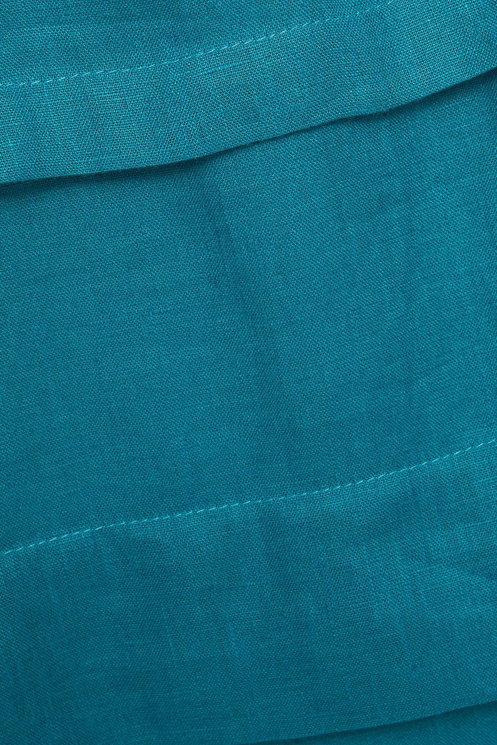 LORO PIANA Thelma pintucked linen dress