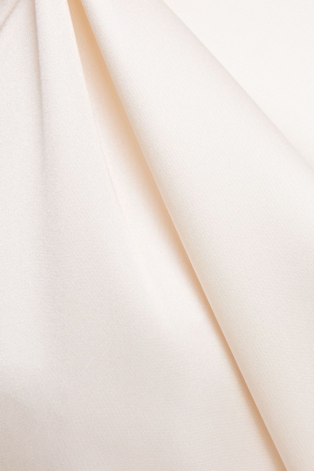 LORO PIANA Dyra belted silk-satin midi dress