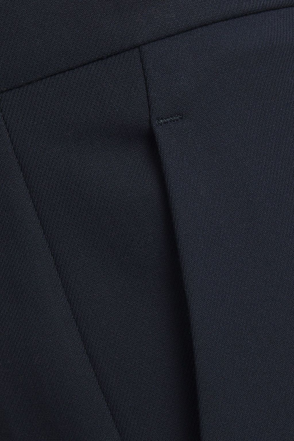 LORO PIANA Adam Hose mit weitem Bein aus Baumwoll-Twill