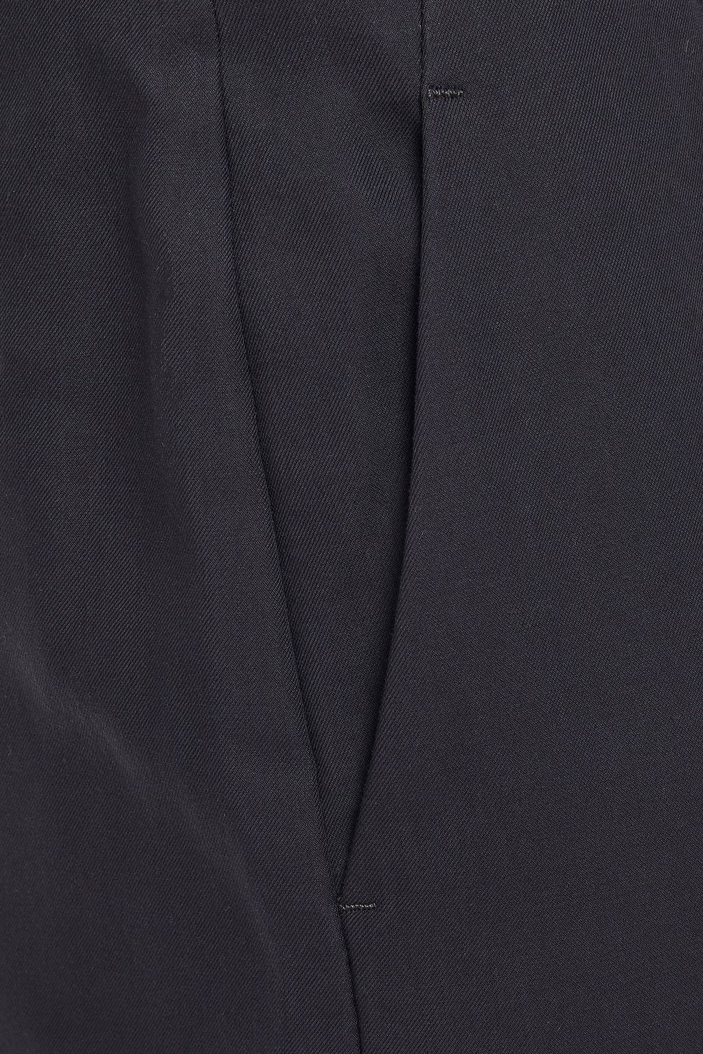 LORO PIANA Adam cropped cotton-twill wide-leg pants