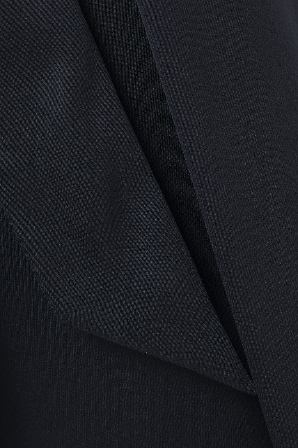 LORO PIANA Elien belted silk-satin midi skirt