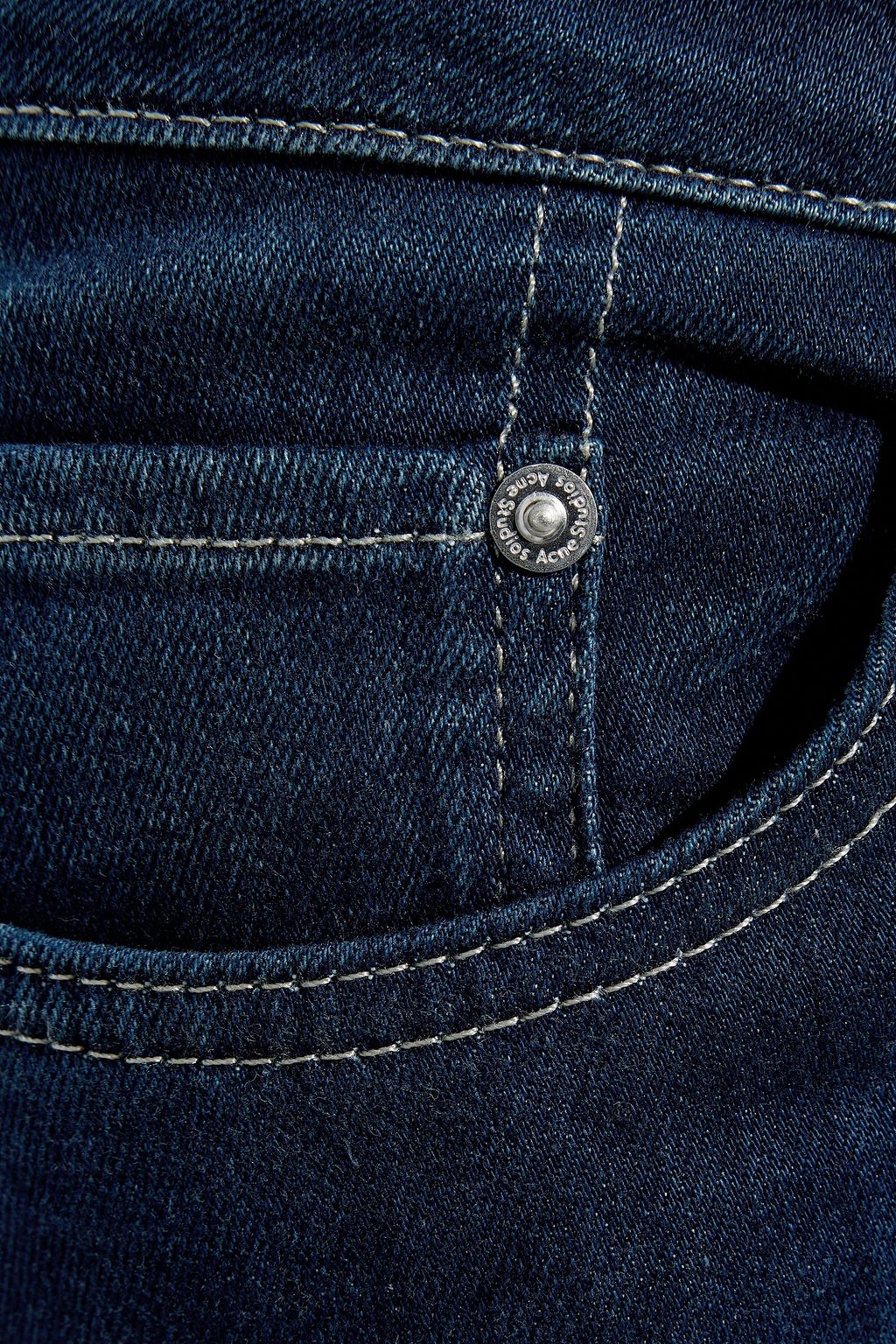 ACNE STUDIOS Cropped mid-rise slim-leg jeans