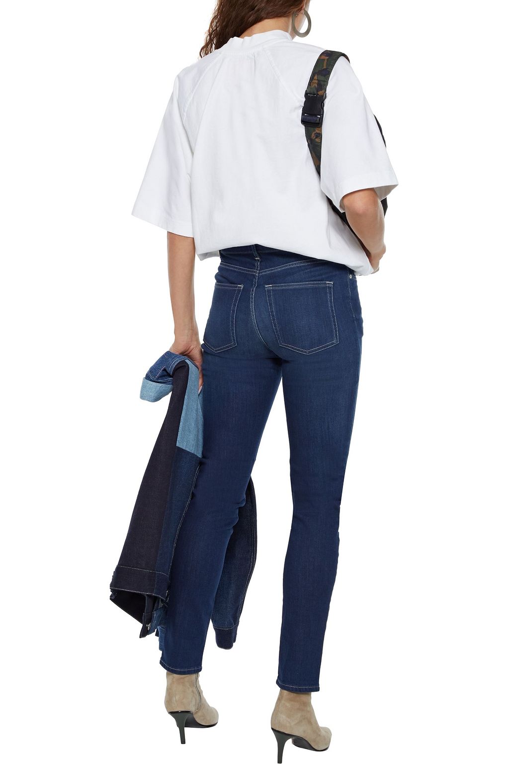 ACNE STUDIOS Cropped mid-rise slim-leg jeans