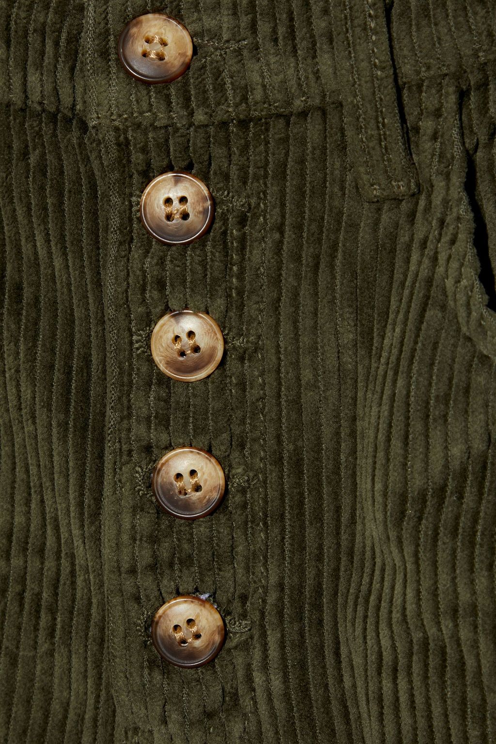REFORMATION Austin corduroy straight-leg pants