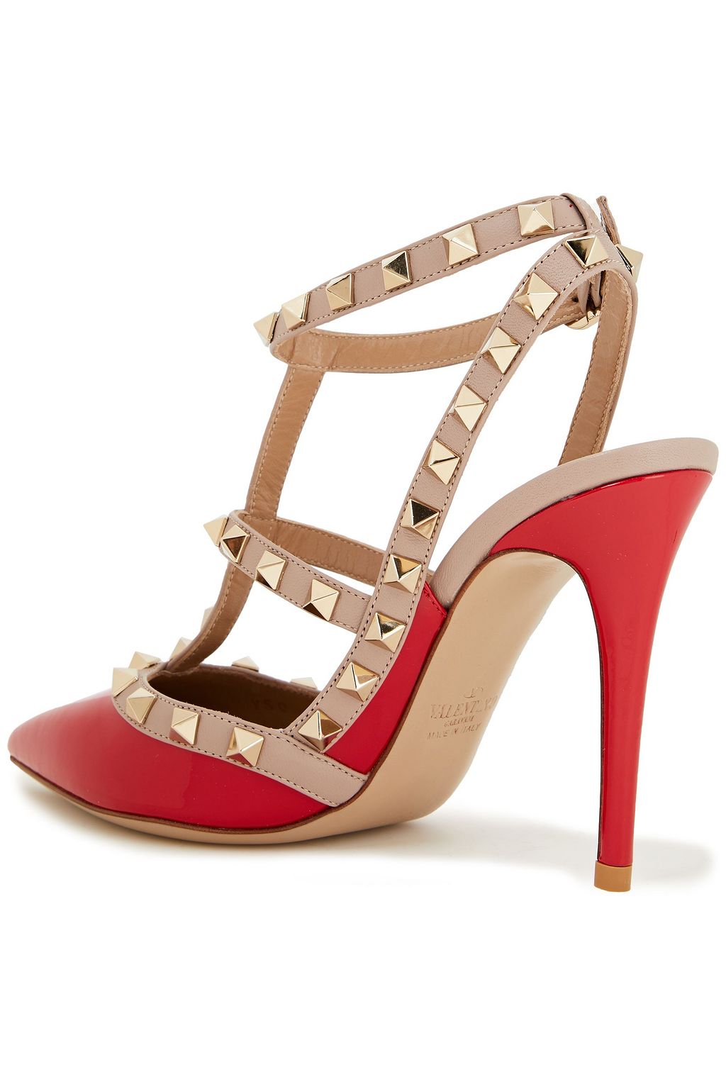 VALENTINO GARAVANI Rockstud patent-leather pumps