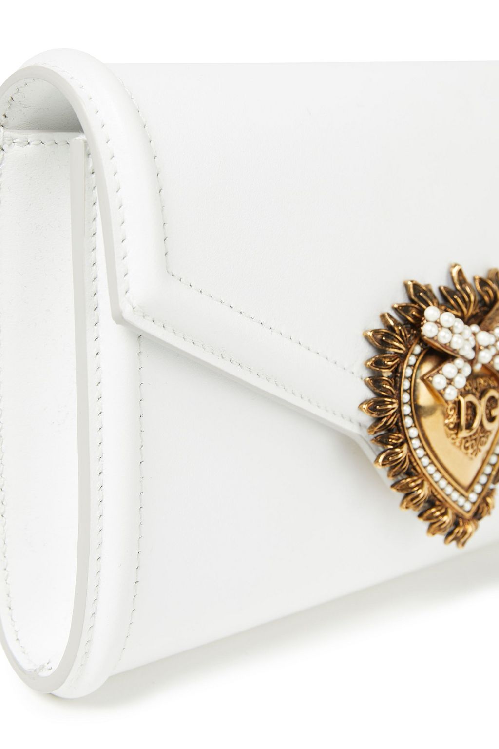 DOLCE&GABBANA Devotion embellished leather belt bag