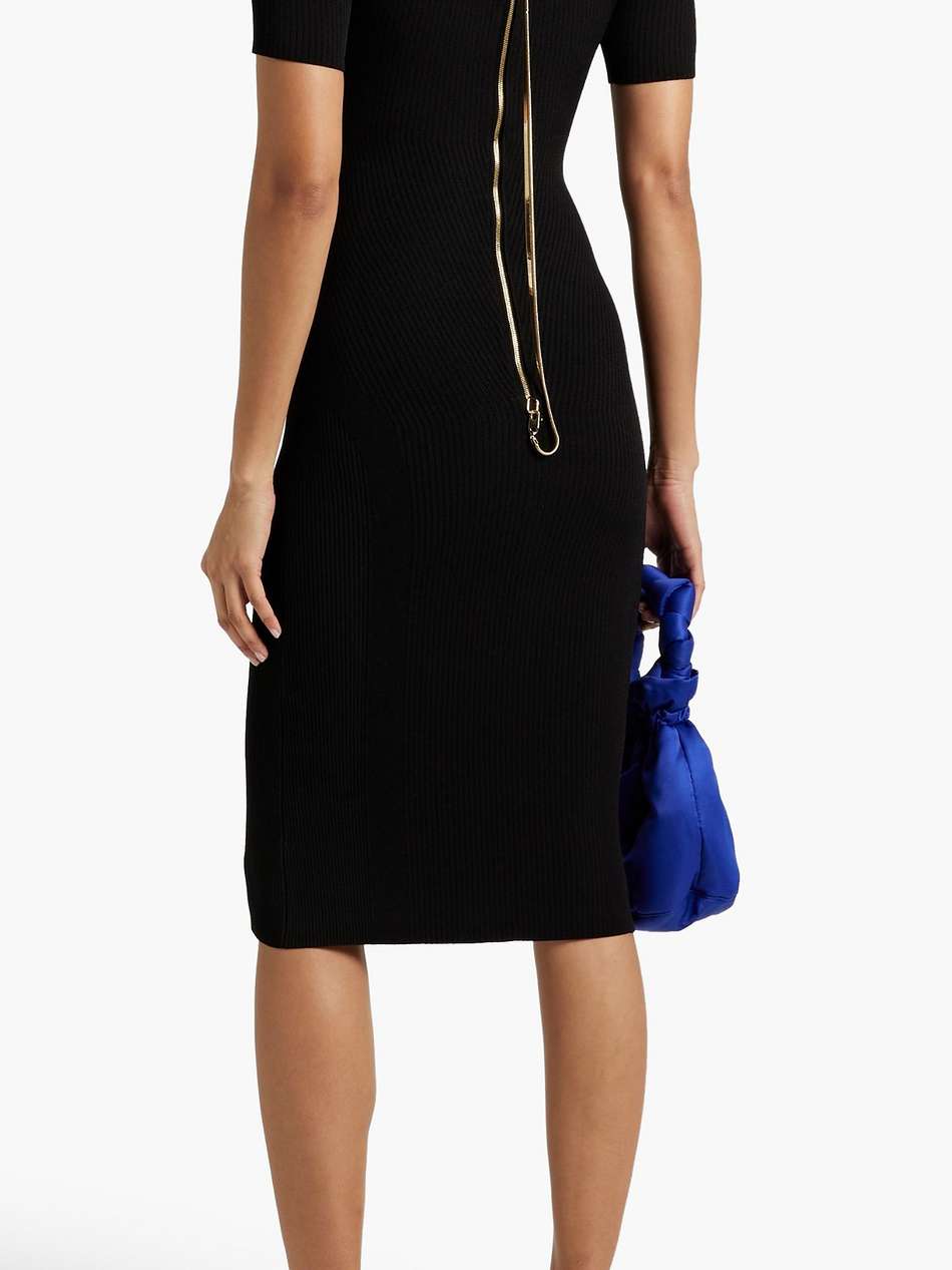 mybody ribbed-knit dress