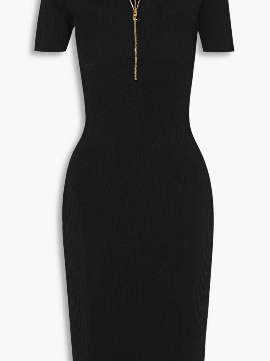 mybody ribbed-knit dress