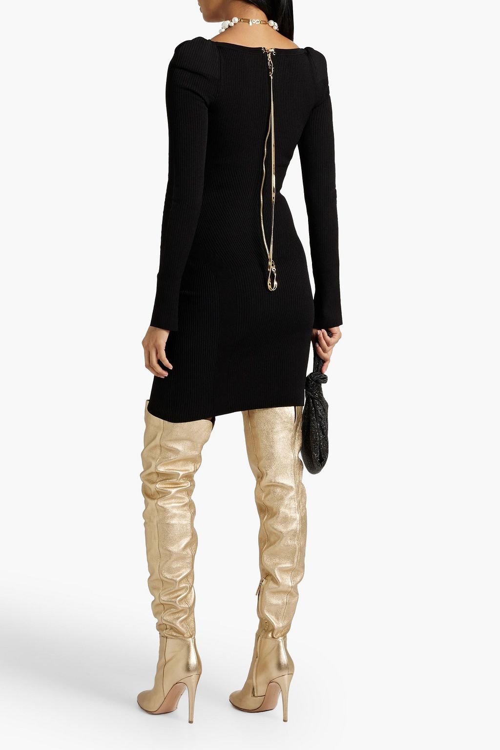 AZ FACTORY MyBody ribbed-knit mini dress
