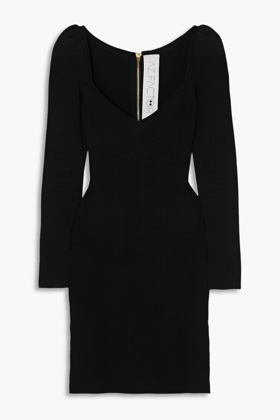 MyBody ribbed-knit mini dress