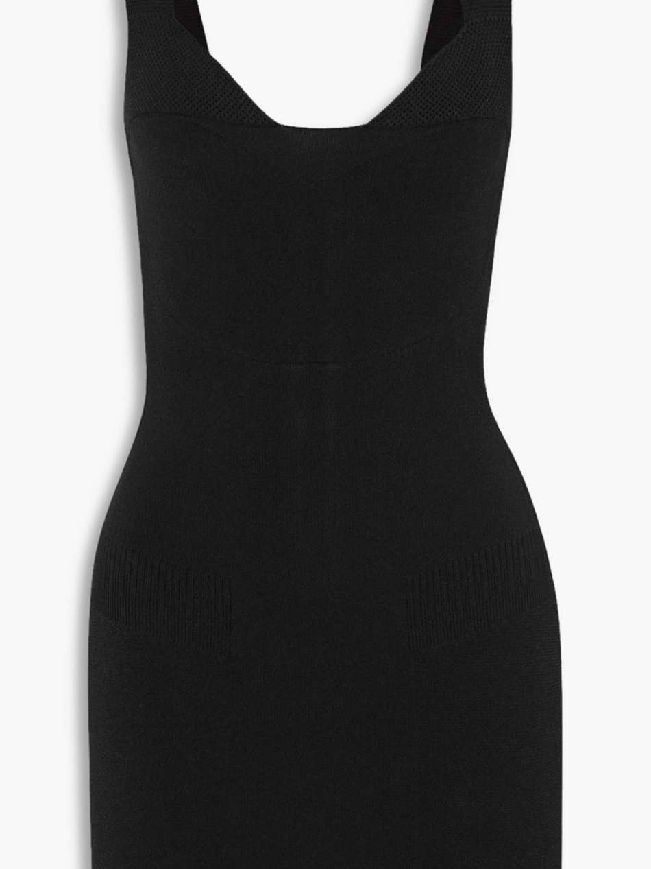 mybody stretch-knit mini dress