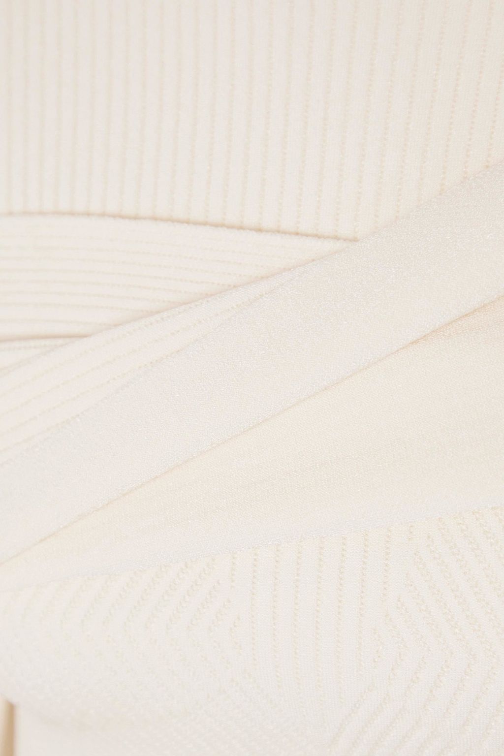 AZ FACTORY MyBody draped ribbed-knit dress