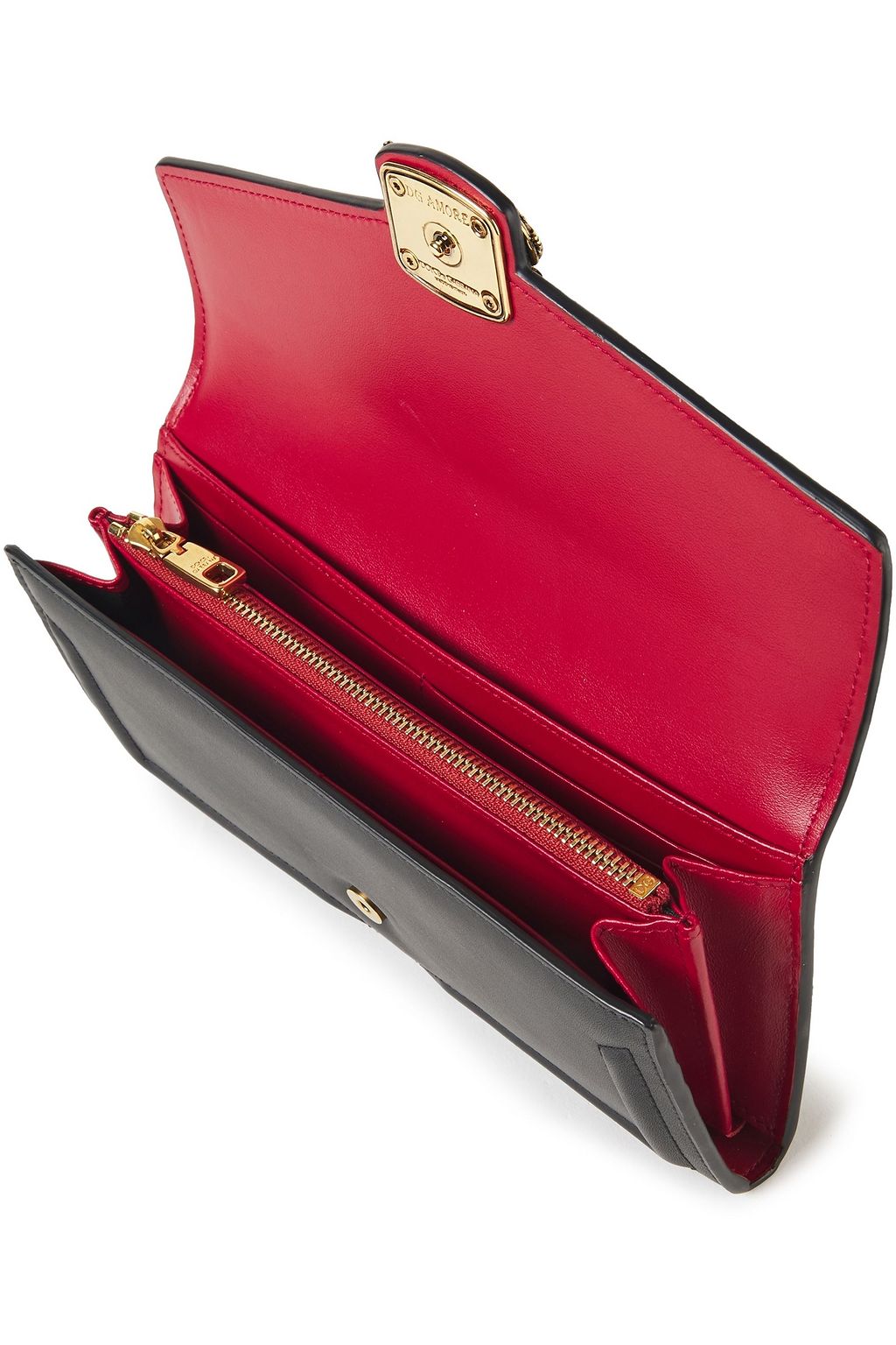 DOLCE&GABBANA DG Amore leather wallet